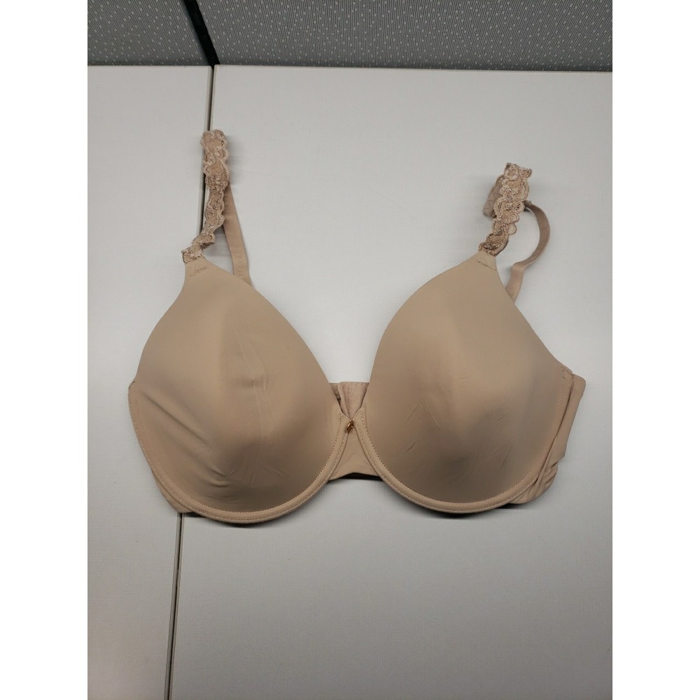NATORI 34DD Bra Pure Luxe T-Shirt Smooth Contour Nude 732080